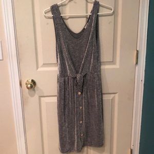 Summer pinstripe dress